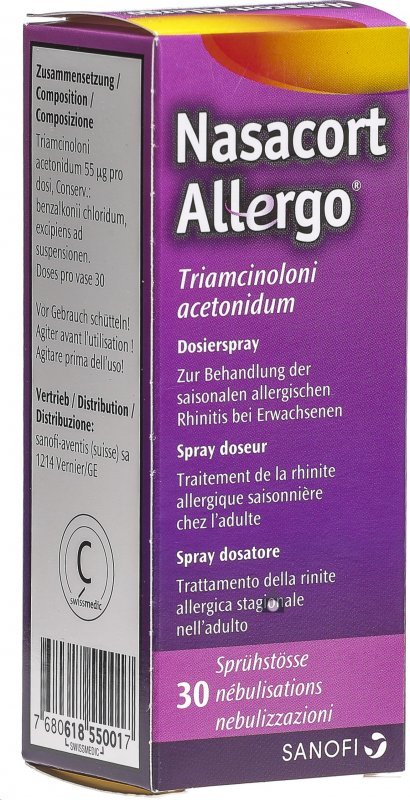 nasacort nasenspray allergo