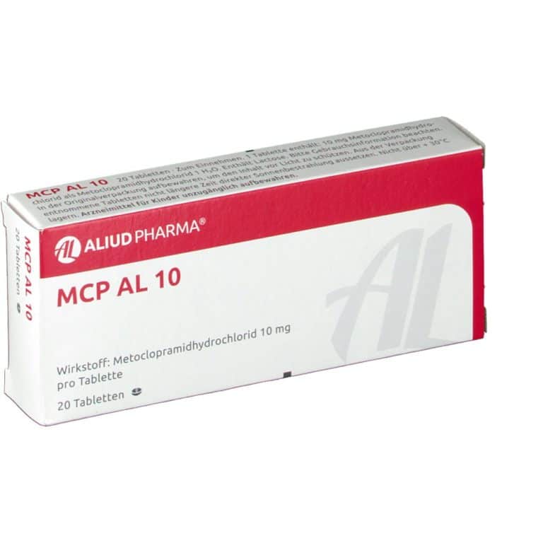 MCP (Metoclopramid) Tabletten rezeptfrei kaufen Ohne Rezept